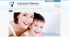 Desktop Screenshot of cocalicodental.com